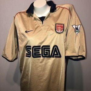 Billy #7 Sega Nike Arsenal 2000 League Jersey XL